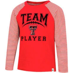 Toddler Colosseum Texas Tech Pampoogas L/S Raglan Tee