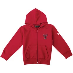 Toddler Under Armour Texas Tech Full Zip Hoodie